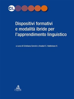 cover image of Dispositivi formativi per l'apprendimento linguistico